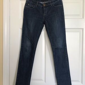 Trussardi dark blue straight leg jeans